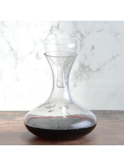 Artland Sommelier Glass Ship's Carafe & Wine Aerating Set, 1.85L, Clear - view 2, Clear