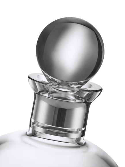 Waterford Crystal Elegance Short Glass Decanter, 970ml, Clear - view 2, Clear