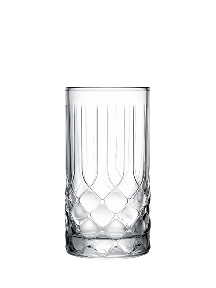 La Rochère Chicago Long Drink Highball Glass, 400ml, Clear, Clear