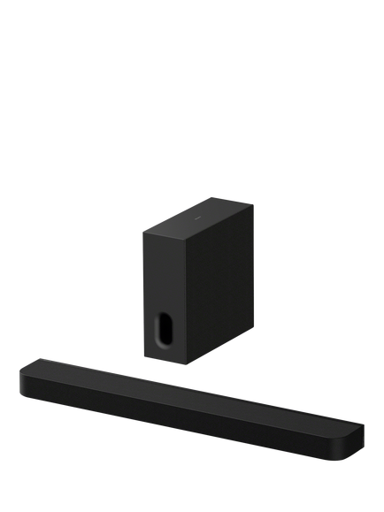 Sony Bravia Theatre Bar 7 + S HT-A7100KIT Wi-Fi Bluetooth All-In-One Soundbar with 360 Spatial Sound Mapping, Dolby Atmos, DTS:X, & Wireless Subwoofer, Black, Black
