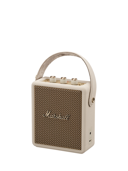 Marshall Stockwell III Portable Bluetooth Speaker, Cream
