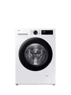 Samsung WW11DG5B25AEEU Freestanding Washing Machine, AI Energy, 11kg Load, 1400rpm, White, White