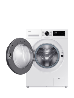Samsung WW11DG5B25AEEU Freestanding Washing Machine, AI Energy, 11kg Load, 1400rpm, White - view 2, White