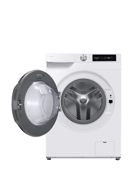 Samsung Series 5 WD10HG6U34BEU1 Freestanding Smart Washer Dryer, 10kg/6kg Load, White - view 2, White