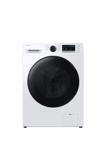 Samsung Series 4 WD80HG4U04BEEU Freestanding Washer Dryer, 6kg/9kg Load, 1400rpm Spin, White, White