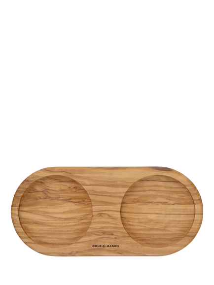 Cole & Mason Portobello Olive Wood Mill Tray, Wood