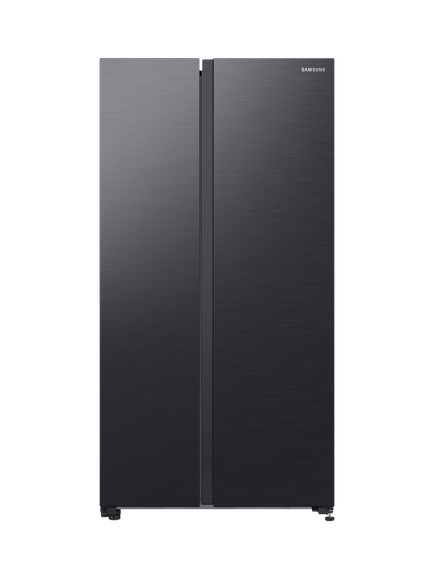 Samsung OUTLET RS62DG5003B1 American 65/35 Fridge Freezer, Like New, Black, Black