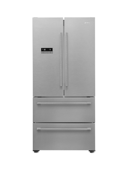 Smeg OUTLET FQ55FXDE Freestanding 70/30 Fridge Freezer, Like New, Stainless Steel, Stainless Steel