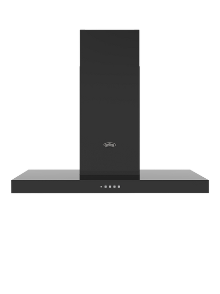 Belling OUTLET Cookcentre 90T Chimney Cooker Hood, Like New, Black, Black