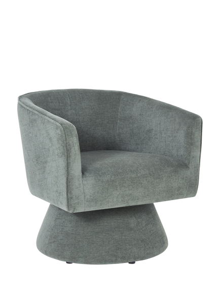 John Lewis OUTLET Truffle Armchair, Like New, Green Chenille, Top 140 Natural