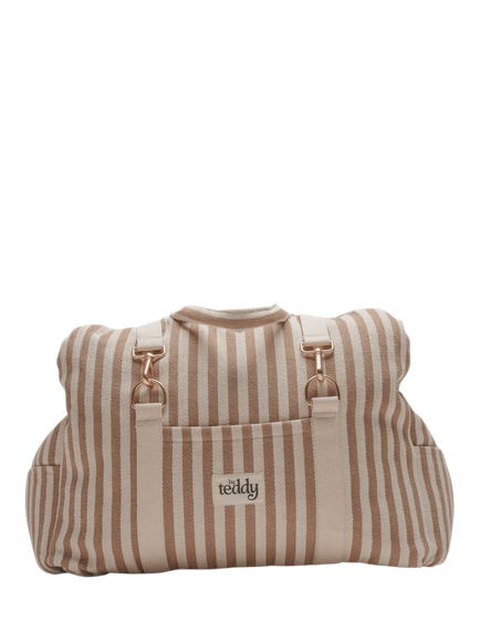 By Teddy Canvas Pet Car Seat, Natural Beige, Natural Beige