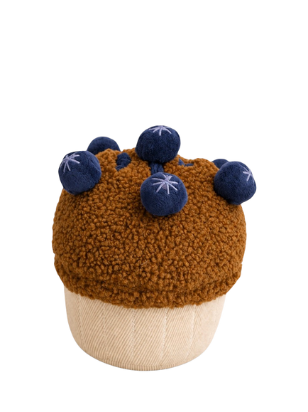 By Teddy Blueberry Muffin Dog Toy, Multi Multi