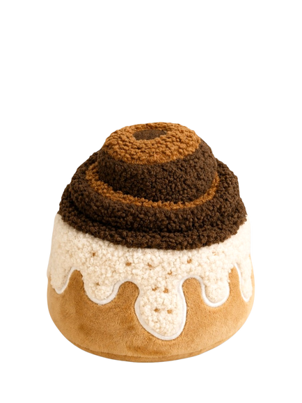 By Teddy Cinnamon Roll Dog Toy, Multi Multi