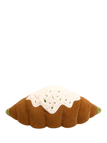 By Teddy Pistachio Croissant Dog Toy, Multi Multi