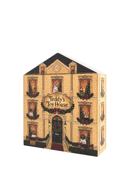 By Teddy Teddy’s Toy House Advent Calendar for Dogs, Multi Multi