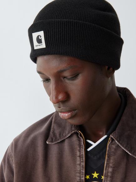 Carhartt WIP Ashley Beanie, Black Black, Black Black