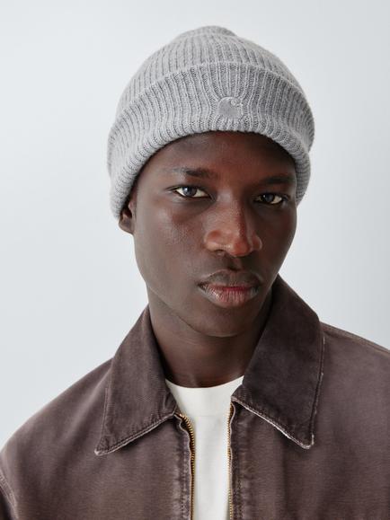 Carhartt WIP Curtis Beanie, Grey Marl Grey, Grey Marl Grey