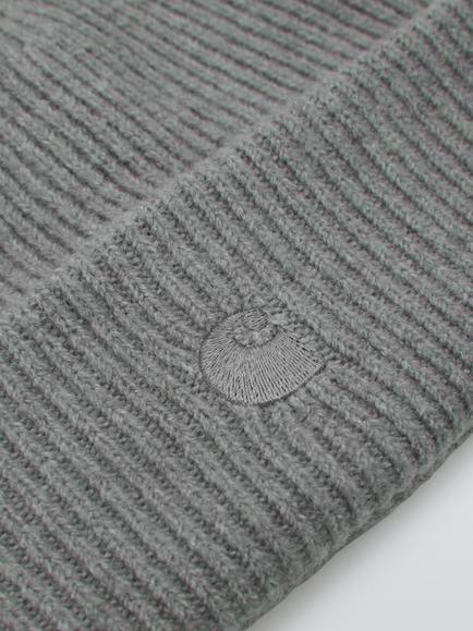 Carhartt WIP Curtis Beanie, Grey Marl Grey - view 2, Grey Marl Grey