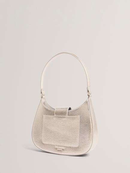 Ted Baker IREA Bow Mini Bag, Silver - view 2, Silver