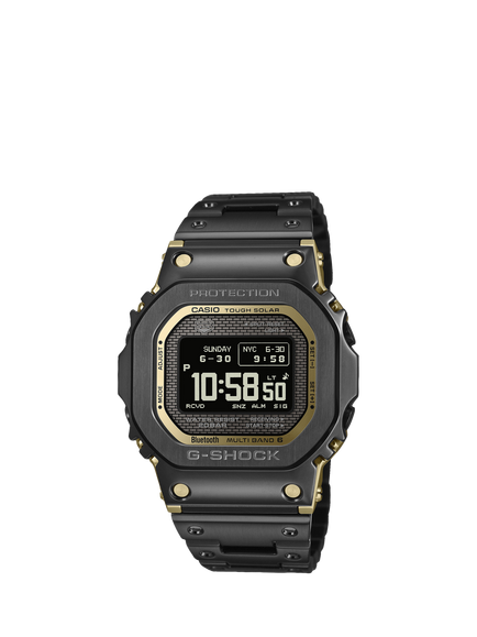 Casio G-SHK BZ5000 Men's G-SHOCK Origin Series Solar Digital Watch, Black, Black