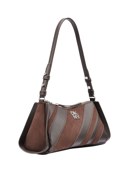 DKNY Josie Shoulder Bag, Coffee Bean - view 2, Coffee Bean