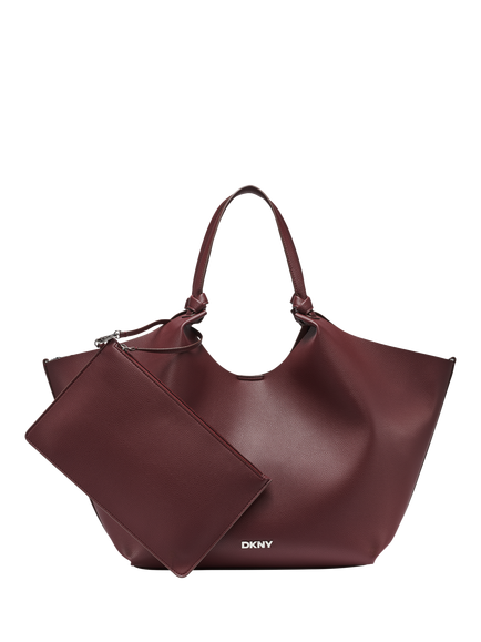 DKNY Paula Medium Commuter Tote Bag, Aged Wine