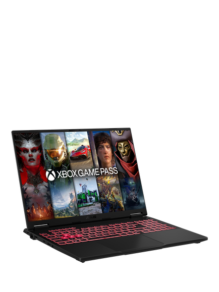 ASUS TUF A16 Gaming Laptop, AMD Ryzen 7 Processor, 16GB RAM, 1TB SSD, RTX 5060, 16" FHD+, Grey, with 2 Months of Xbox Game Pass Premium - view 2, Grey