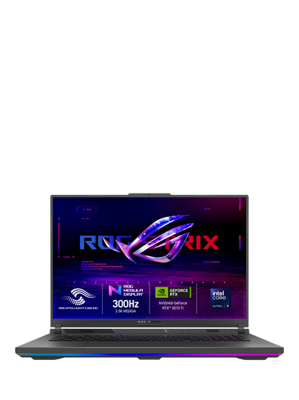 ASUS ROG Strix G18 Gaming Laptop, Intel Core Ultra 9 Processor, 32GB RAM, RTX 5070 Ti, 1TB SSD, 18” 2.5K, with 2 Months of Xbox Game Pass Premium, Grey, Grey