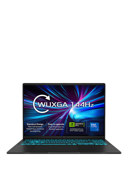 ASUS V16 Gaming Laptop, Intel Core 5 Processor, 16GB RAM, RTX 5050, 512GB SSD, 16” WUXGA, Black, Black