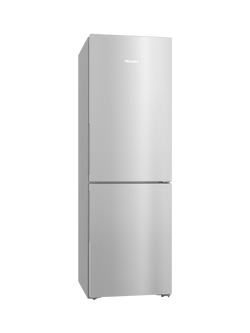 Miele KFN4375BD Freestanding 60/40 Fridge Freezer, Silver, Silver