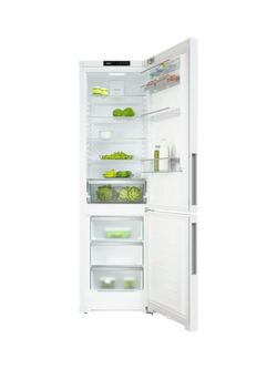 Miele KFN4395CD Freestanding 60/40 Fridge Freezer, White - view 2, White