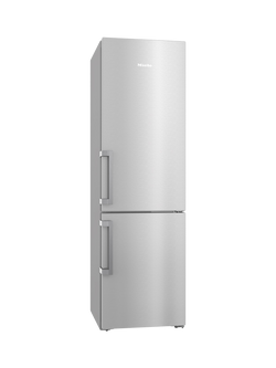 Miele KFN4797CD Freestanding 60/40 Fridge Freezer, Clean Steel, Clean Steel