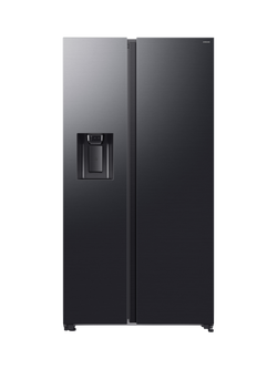 Samsung RS70F66KCFEU Freestanding 65/35 Smart American Fridge Freezer with SpaceMax™, Black, Black