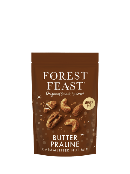 Forest Feast Butter Praline Caramelised Nut Feast, 270g, Multi