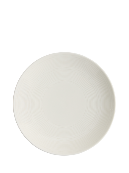 Royal Doulton Lambeth Porcelain Side Plate, 22cm, White, White