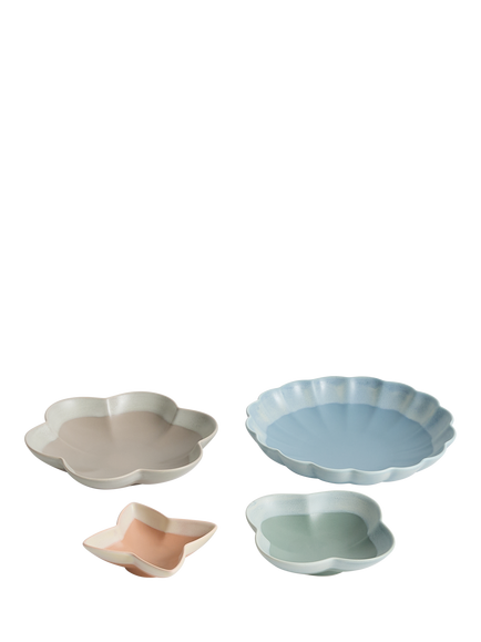 Royal Doulton Lambeth Porcelain Nesting Dishes, Set of 4, Multi - view 2, Multi