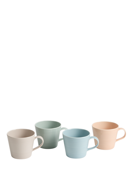 Royal Doulton Lambeth Porcelain Mugs, Set of 4, 400ml, Multi, Multi