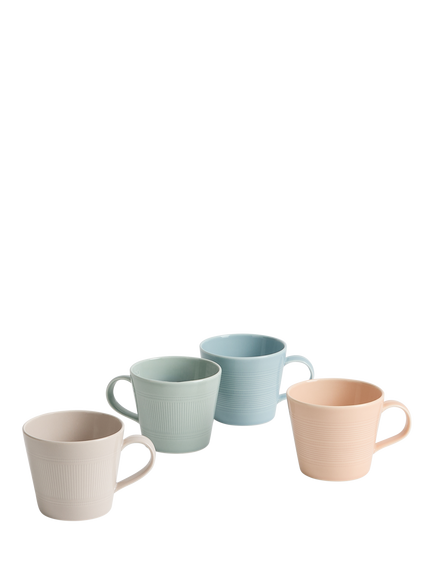 Royal Doulton Lambeth Porcelain Mugs, Set of 4, 400ml, Multi - view 2, Multi