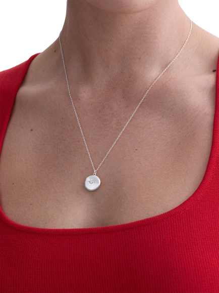 Astley Clarke Biography Midi Locket Necklace - view 2, Silver