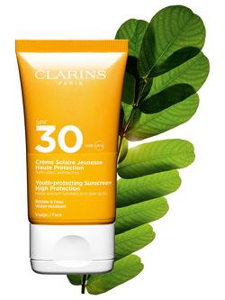 Clarins Youth-Protecting Face Sunscreen High Protection SPF 30, 50ml - view 2, 