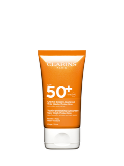 Clarins Youth-Protecting Face Sunscreen High Protection SPF 50+, 50ml, 