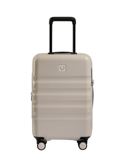 Antler Icon Stripe 55cm Expandable 4-Wheel Suitcase, 46L, Taupe - view 2, Taupe