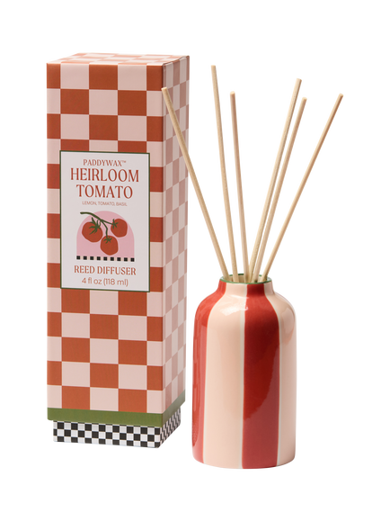 Paddywax A Dopo Heirloom Tomato Reed Diffuser, 118ml, Red