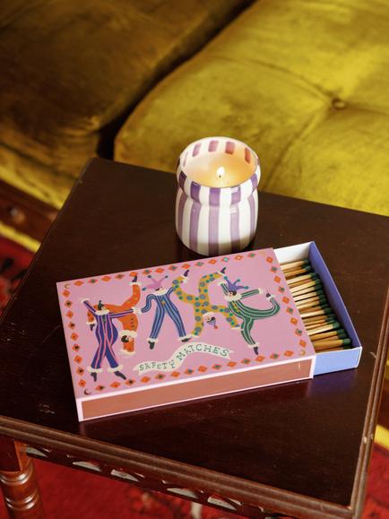 Paddywax Jesters Large Matches - view 2, Red