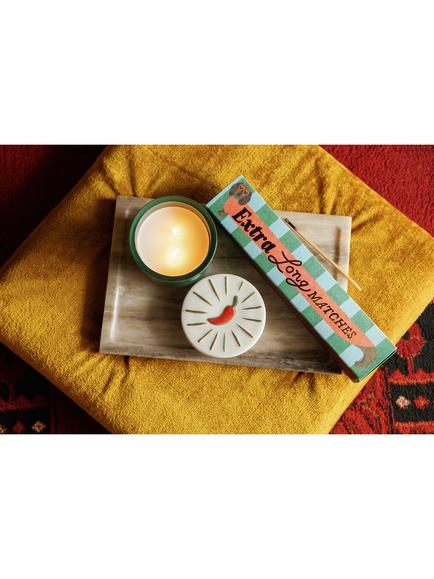 Paddywax Dachshund Extra Long Matches - view 2, Green