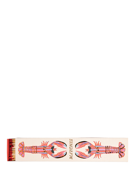 Paddywax Lobster Extra Long Matches, Red