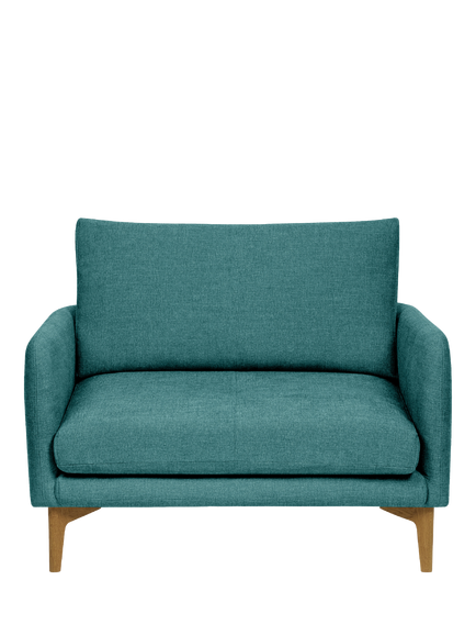ercol Ilmer Snuggler - view 2, Linen Look Capri