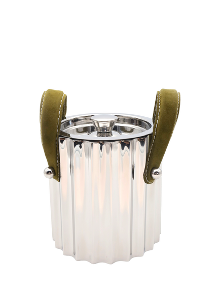 Culinary Concepts Balmoral Double Wall Ice Bucket & Lid, Silver