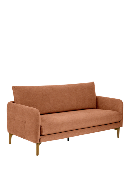 ercol Ilmer Medium 3 Seater Sofa, Linen Look Maple