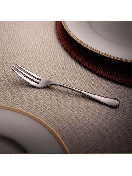 Robert Welch Radford Bright Stainless Steel Pastry Fork - view 2, Silver